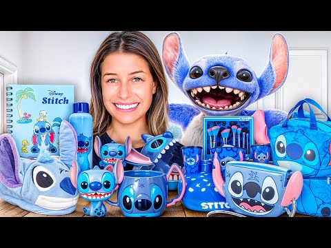 PASSEI 24 HORAS COM COISAS DO STITCH !!