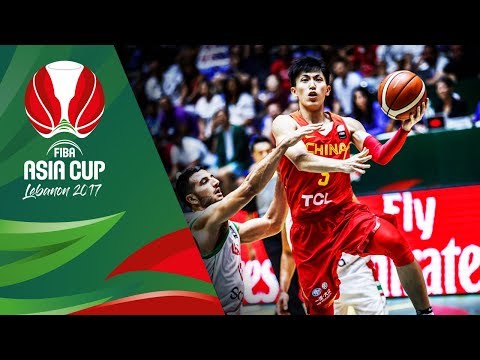 Lebanon v China - Highlights - Classification 5-6 - FIBA Asia Cup 2017