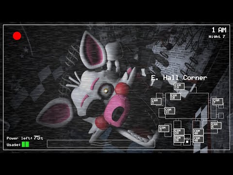 Foxy The Pirate is turned into Mangle... Classic Mangle! (FNaF 1 Mods)