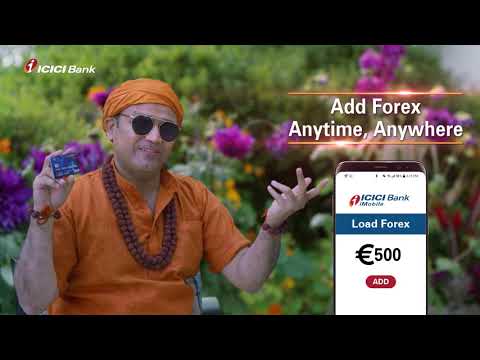 ICICI Bank Travel Card - Reload forex anytime, anywhere