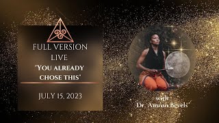 It Is Time to Gather Your Codes (Live, 15 July 2023)