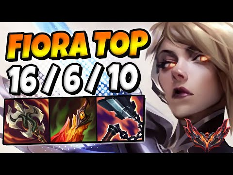 Fiora TOP vs Yasuo [ OTP ] Lol Korea Grandmaster Patch 12.9 ✅