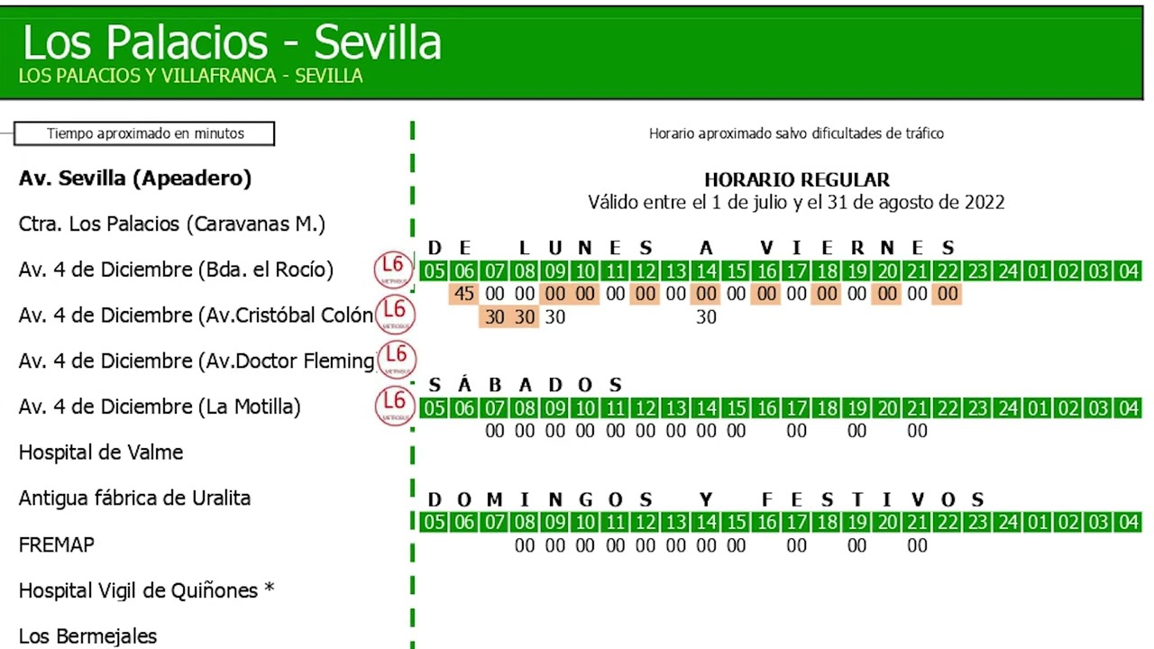 Noticia Entran en vigor los horarios de verano para los autobuses