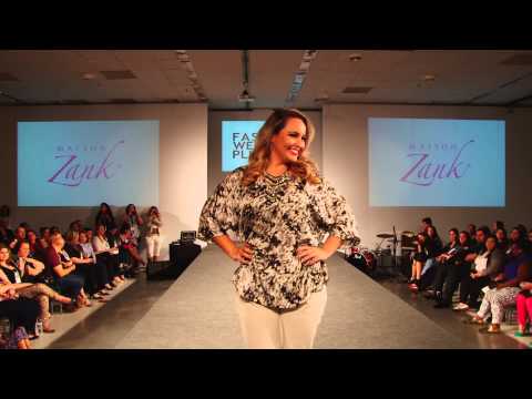 MAISON ZANK - Desfile para 10ª Edição do Fashion Weekend Plus Size Verão 2015 @FWPS