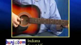 Video thumbnail for Banjo.com video: demo of a new Indiana Scout Acoustic Guitar by banjodotcom