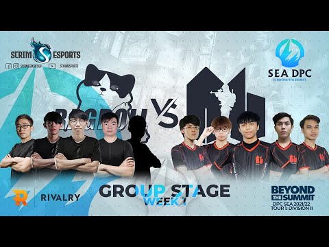 Ragdoll vs Army Geniuses - DPC SEA 2021/22 Tour 1: Division II - Group Stage - Week 1