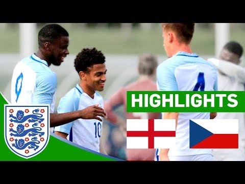Huge 4-0 WIN For England | England U20 v Czech Republic | Highlights