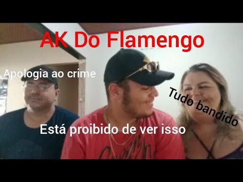 Meus Pais reagindo à (AK do  flamengo NGC Borges)