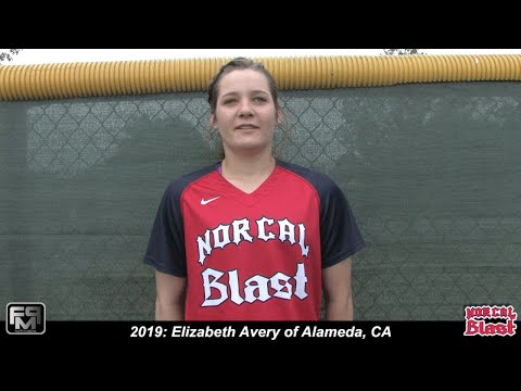 2019 Elizabeth Avery Pitcher, Catcher and Shortstop Softball Skills Video