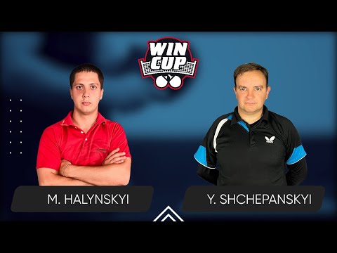 22:15 Mykola Halynskyi - Yurii Shchepanskyi West 6 WIN CUP 21.01.2024 | TABLE TENNIS WINCUP