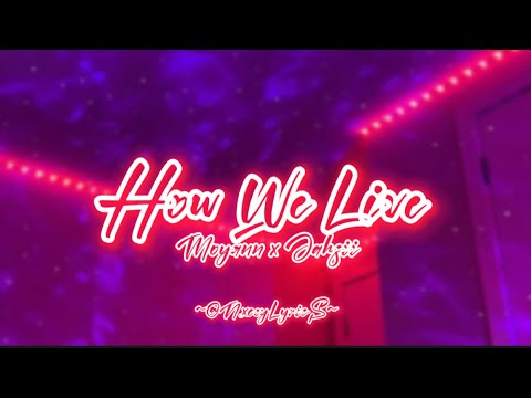 Moyann ft Jahshii - “How We Live” (Lyrics Video)