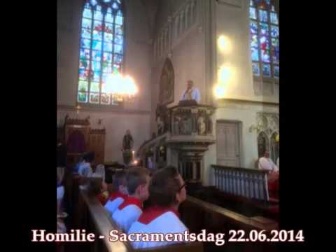 Homilie - Sacramentsdag