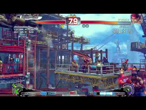 SSF4 AE abo [M.Bison] vs stachmouv [Evil Ruy]