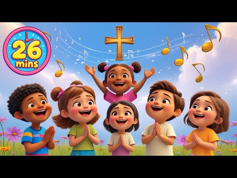 Praise & Worship Songs for Toddlers and Preschoolers! Lyrics & Movement Included | Jesus is King!
