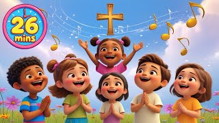 Praise & Worship Songs for Toddlers and Preschoolers! Lyrics & Movement Included | Jesus is King!