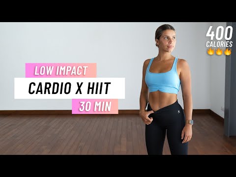30 MIN FULL BODY HIIT WORKOUT NO JUMPING No Equipment No Repeats