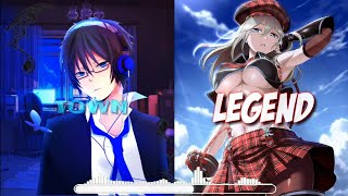 Nightcore Warriors ✗ Legends Never Die (Switching Vocals / League of Legends Mix)