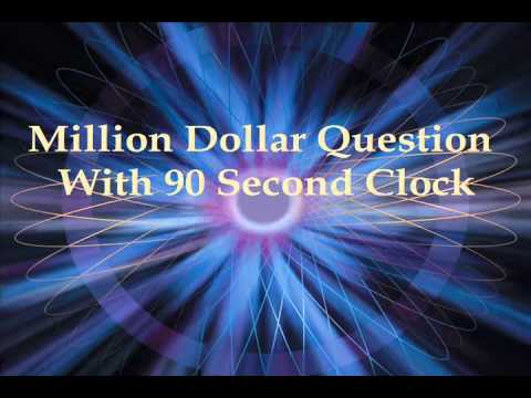 Custom Millionaire Cues - Million Dollar Question (With 90 Second Clock)