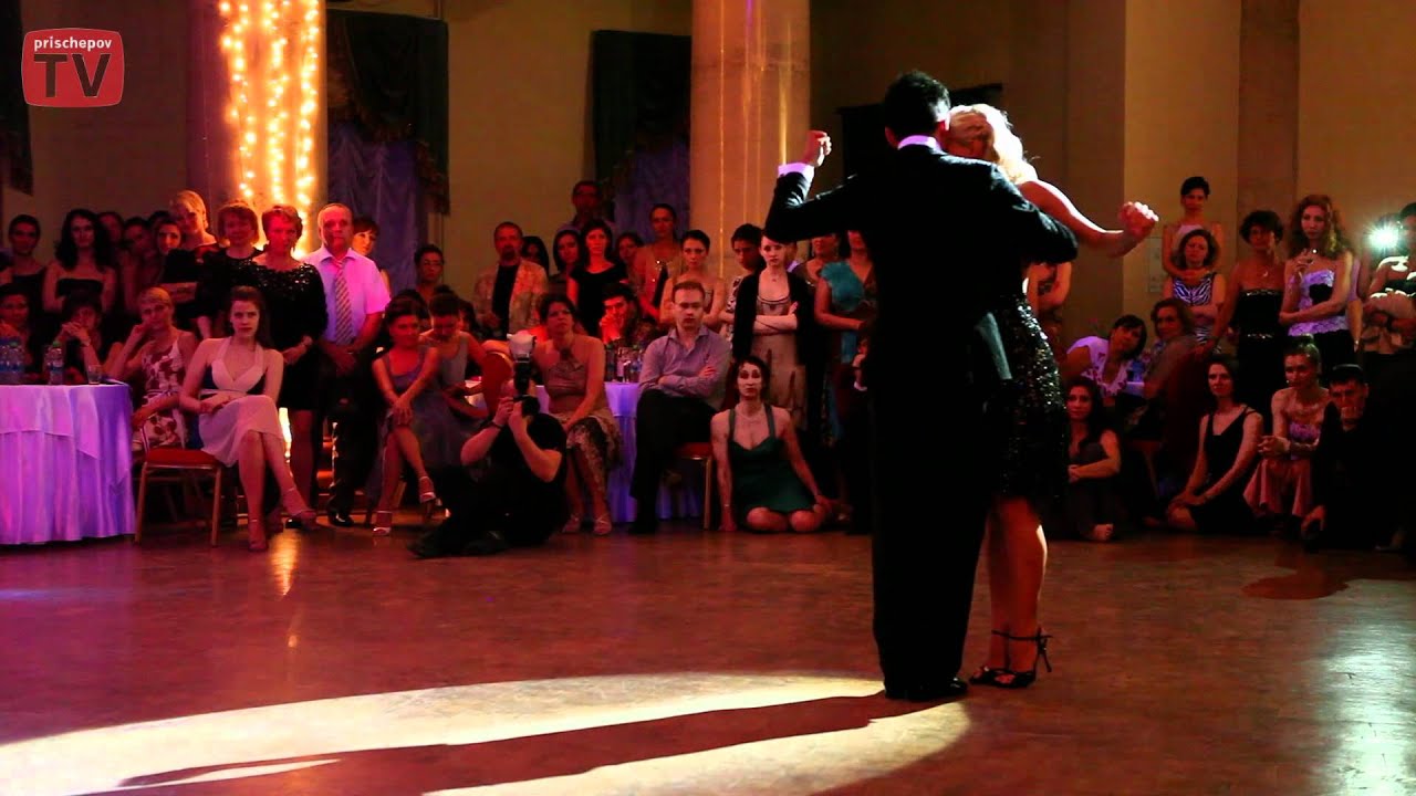 Dmitry Vasin y Taya Finenkova, Russia, Moscow, Milonga "Grande tango Ball" 25.05.2012