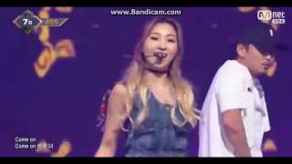 170427 M Countdown - MINZY (공민지) - Ninano (니나노)
