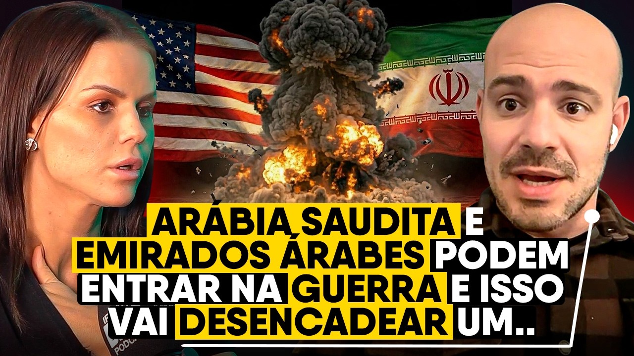 AGORA: PAÍSES ÁRABES podem ENTRAR na GUERRA A QUALQUER MOMENTO! - ANDRÉ LAJST