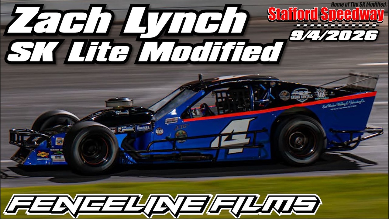 Zach Lynch SK Lite Modified at Stafford Speedway