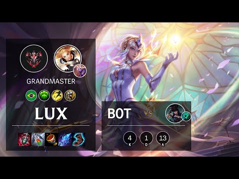 Lux Bot vs Caitlyn - BR Grandmaster Patch 10.20