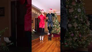 from boys to Santa’s toys real quick😅 #christmas