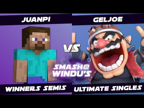 Smash @ Windu's 133 - Juanpi (Steve) vs GelJoe (Wario) - Winners Semis SSBU