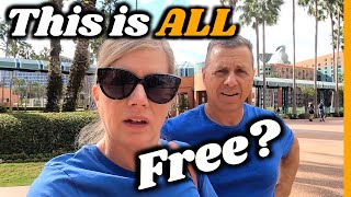 How to Visit & Enjoy Disney World for Free | NOT Parks (Part 1)