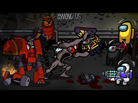 Among Us Zombie Ep 98 SCP-096 vs Komissar - Animation