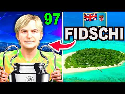 Ich habe die CHAMPIONS LEAGUE nur mit EXOTISCHEN JUGENDSPIELERN gewonnen! 🏆🏝