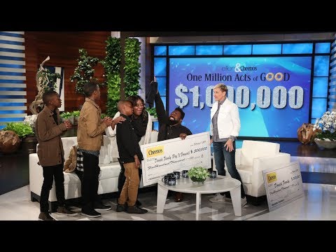 エクステンデッド・カット - エレンは価値ある家族に史上最大の贈り物を贈る! (Extended Cut - Ellen Gives a Deserving Family the Single Biggest Gift Ever!)