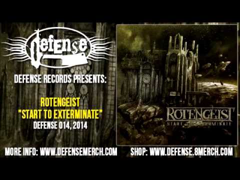 Rotengeist - Start To Exterminate (FULL ALBUM) Defense Records