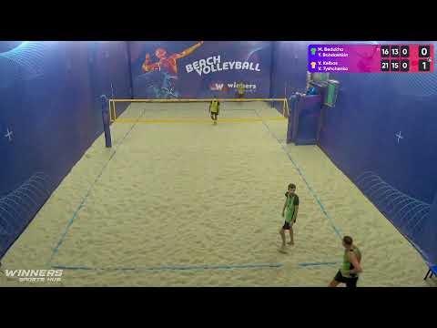 12:15 M. Bedukha / Y. Bohdashkin - V. Kelbas / V. Tyshchenko 30.09.2022 | Winners Beach Volleyball