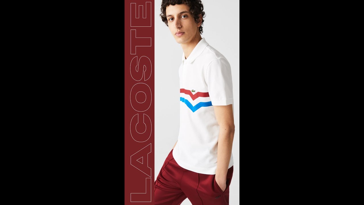 Men’s Lacoste Made In France Regular Fit Organic Cotton Polo Shirt | UK PRODUCTS