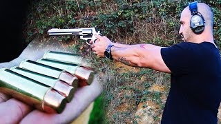 Je tire avec le revolver le plus puissant du monde : smith & wesson 500 
