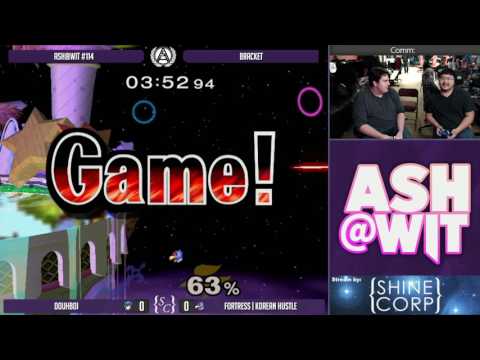 Douhboi (Marth) vs Fortress | Korean Hustle (Falco, Yoshi) - ASH@WIT #114 Melee Bracket
