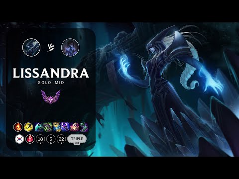 Lissandra Mid vs Sylas - KR Master Patch 13.20