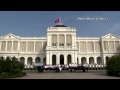 Funeral procession from Sri Temasek to Parliament.