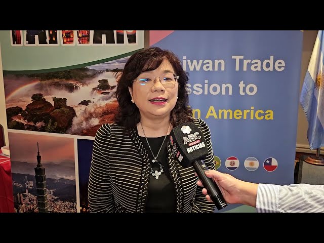 Misión Comercial de Taiwán en Argentina - Entrevista con la Embajadora Florenci…