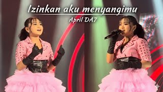 Download lagu Penampilan April DA7 IJINKAN AKU MENYAYANGIMU || Mega Konser Iwan Fals  The Maestro 2026 mp3