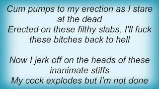 Devourment - Masturbating At The Slab Lyrics