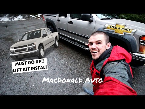 Chevrolet Colorado gets a new Lift kit/Wheel and tire install!!
