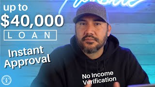 $40,000. Loan With Bad Credit - no income verification - Soft Credit Pull