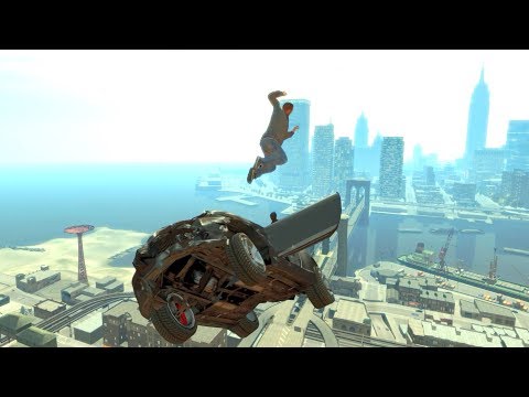 GTA IV Epic Swing Set of Death Moments (Ragdolls,Crashes,Falls,Jumps,Funny Moments)