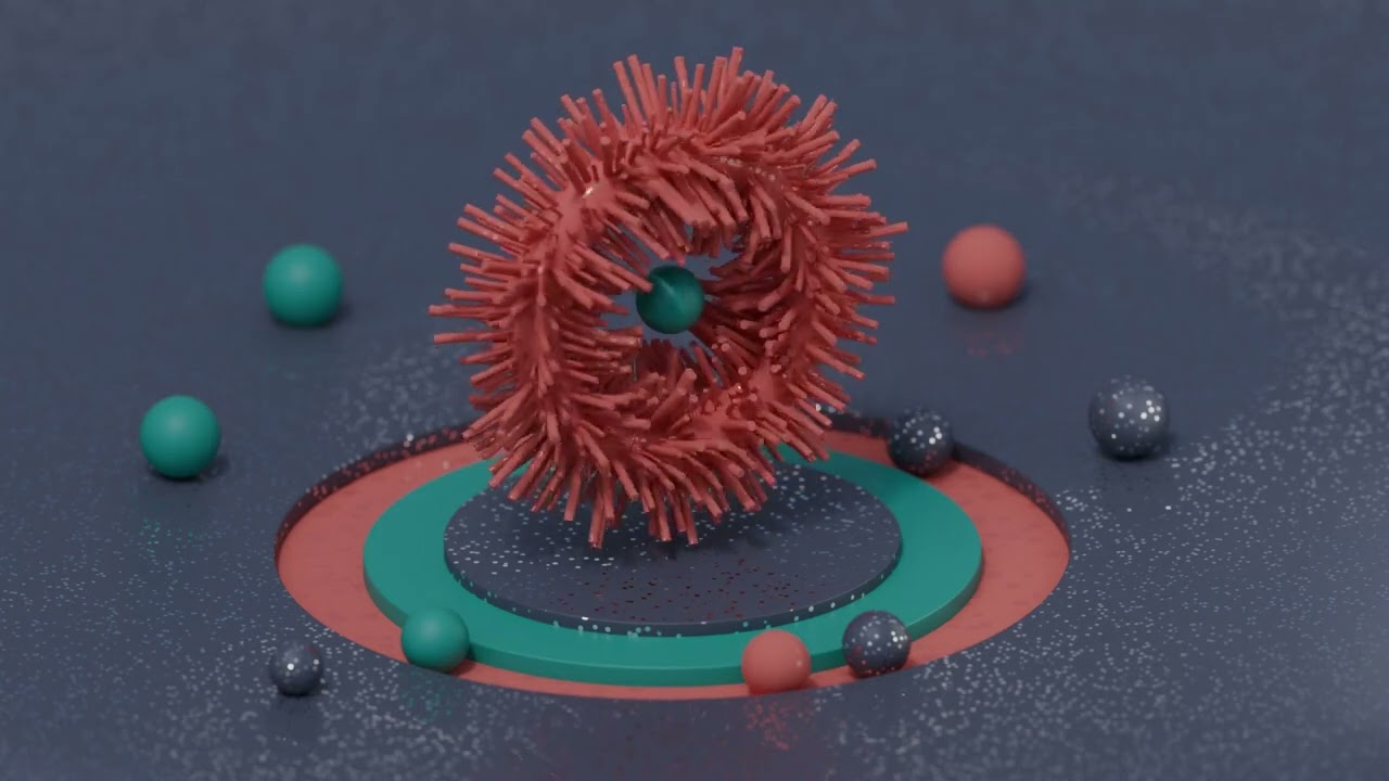 Satisfying Alien Loop Animation 3D Model
