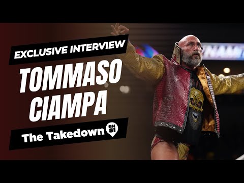 Tommaso Ciampa reveals why he left WWE for AEW, amid run-ins from Google the giraffe!