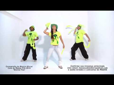 Coreografia da MOOVE   'Waving Flag' Oficial Theme World Cup 2010