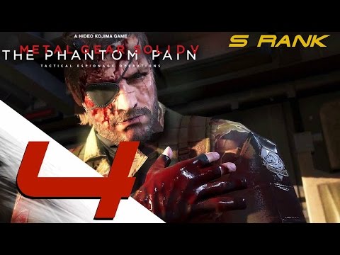 Metal Gear Solid 5 Phantom Pain - S Rank Walkthrough Part 4 - Side OP 1, 11, 5